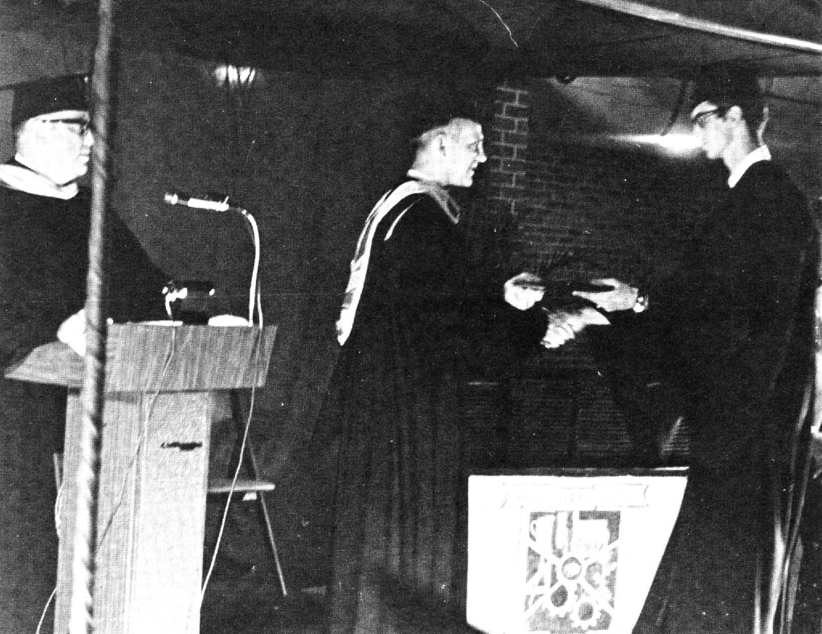 David Abstance -- first associate degree